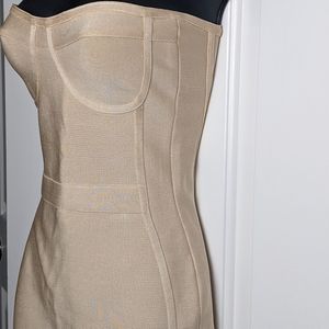 Nude Bodycon dress